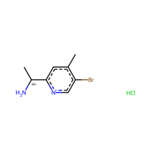 (S)-1-(5-bromo-4-methylpyridin-2-yl)ethanamine hydrochloride