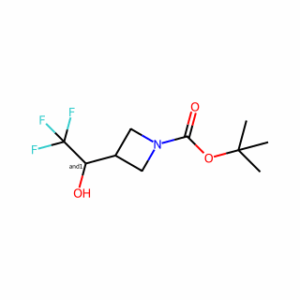 tert-Butyl 3-(2,2,2-trifluoro-1-hydroxyethyl)azetidine-1-carboxylate