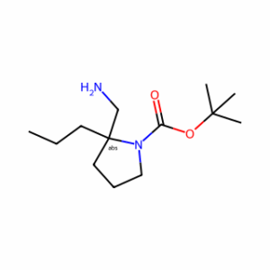 tert-butyl (2R)-2-(aminomethyl)-2-propylpyrrolidine-1-carboxylate