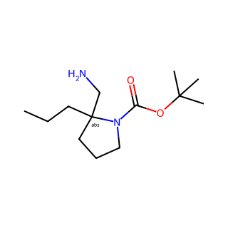 tert-butyl (2R)-2-(aminomethyl)-2-propylpyrrolidine-1-carboxylate