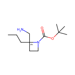 (S)-Tert-Butyl 2-(aminomethyl)-2-propylazetidine-1-carboxylate