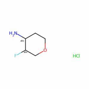 (3R,4R)-rel-3-Fluorotetrahydro-2H-pyran-4-amine hydrochloride