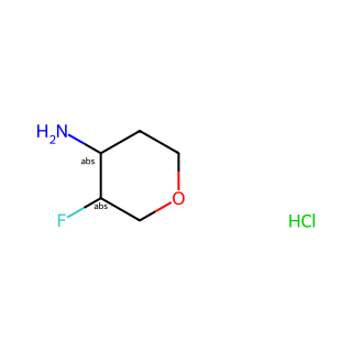 (3R,4R)-rel-3-Fluorotetrahydro-2H-pyran-4-amine hydrochloride