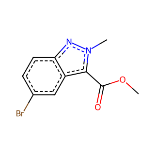 methyl 5-bromo-2-methyl-2H-indazole-3-carboxylate