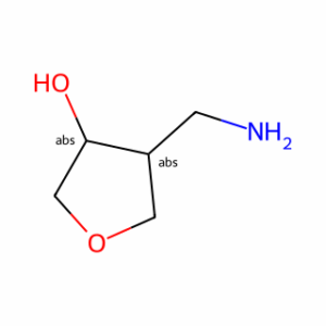 (3R,4R)-rel-4-(Aminomethyl)tetrahydrofuran-3-ol