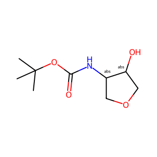 tert-Butyl ((3R,4R)-rel-4-hydroxytetrahydrofuran-3-yl)carbamate