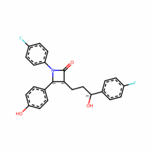 (3R,4S)-1-(4-fluorophenyl)-3-[(3S)-3-(4-fluorophenyl)-3-hydroxypropyl]-4-(4-hydroxyp henyl)-2-Azetidinone