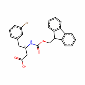 (R)-3-((((9H-Fluoren-9-yl)methoxy)carbonyl)amino)-4-(3-bromophenyl)butanoic acid