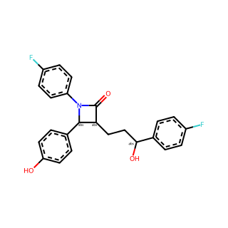 (3R,4S)-1-(4-Fluorophenyl)-3-((R)-3-(4-fluorophenyl)-3-hydroxypropyl)-4-(4-hydroxyphenyl)azetidin-2-one