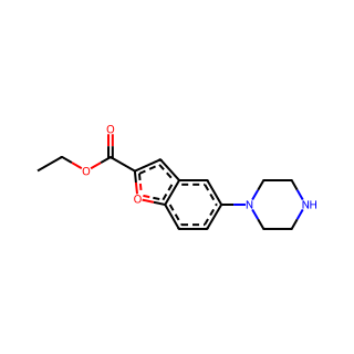 Ethyl 5-(Piperazin-1-Yl)Benzofuran-2-Carboxylate