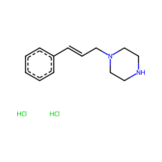 (E)-1-(3-Phenyl-2-propenyl)piperazine dihydrochloride