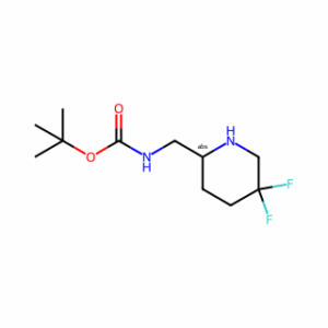 TERT-BUTYL N-([(2R)-5,5-DIFLUOROPIPERIDIN-2-YL]METHYL)CARBAMATE