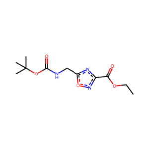 Ethyl 5-((tert-butoxycarbonylamino)methyl)-1,2,4-oxadiazole-3-carboxylate
