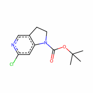 tert-Butyl 6-chloro-2,3-dihydro-1H-pyrrolo[3,2-c]pyridine-1-carboxylate