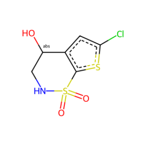 (S)-6-Chloro-4-hydroxy-3,4-dihydro-2H-thieno[3,2-e][1,2]thiazine 1,1-dioxide