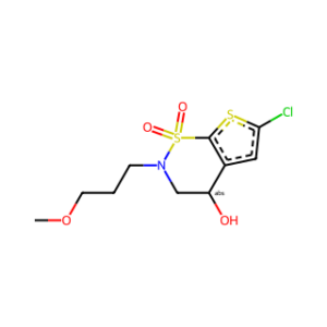 (S)-6-Chloro-4-hydroxy-2-(3-methoxypropyl)-3,4-dihydro-2H-thieno[3,2-e][1,2]thiazine 1,1-dioxide