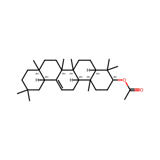 (3S,4aR,6aR,6bS,8aR,12aR,14aR,14bR)-4,4,6a,6b,8a,11,11,14b-octamethyl-1,2,3,4,4a,5,6,6a,6b,7,8,8a,9,10,11,12,12a,14,14a,14b-icosahydropicen-3-yl acetate
