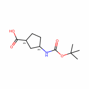 (1S,3S)-3-((Tert-Butoxycarbonyl)Amino)Cyclopentanecarboxylic Acid