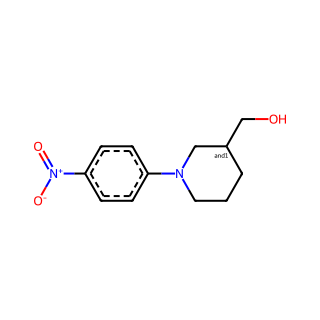 (1-(4-Nitrophenyl)piperidin-3-yl)methanol