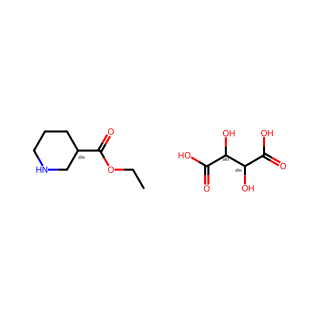 (R)-Ethyl piperidine-3-carboxylate (2S,3S)-2,3-dihydroxysuccinate