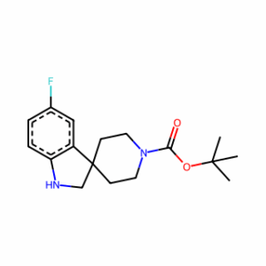 tert-Butyl 5-fluorospiro[indoline-3,4′-piperidine]-1′-carboxylate