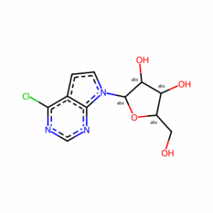 (2R,3R,4S,5R)-2-(4-Chloro-7H-pyrrolo[2,3-d]pyrimidin-7-yl)-5-(hydroxymethyl)tetrahydrofuran-3,4-diol