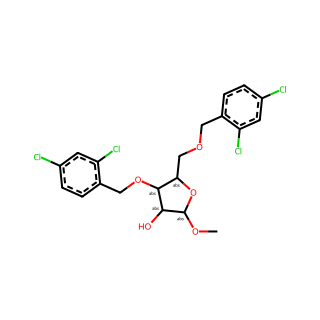 (2S,3R,4S,5R)-4-((2,4-DICHLOROBENZYL)OXY)-5-(((2,4-DICHLOROBENZYL)OXY)METHYL)-2-METHYLTETRAHYDROFURAN-2,3-DIOL