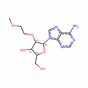 (2R,3R,4R,5R)-5-(6-Amino-9H-purin-9-yl)-2-(hydroxymethyl)-4-(2-methoxyethoxy)tetrahydrofuran-3-ol