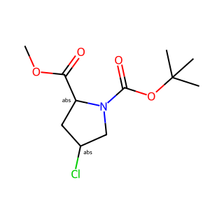 (2S,4S)-1-tert-Butyl 2-methyl 4-chloropyrrolidine-1,2-dicarboxylate