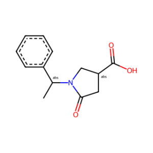(S)-5-Oxo-1-((S)-1-Phenylethyl)Pyrrolidine-3-Carboxylic Acid