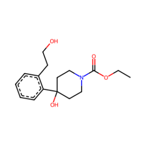 Ethyl 4-hydroxy-4-(2-(2-hydroxyethyl)phenyl)piperidine-1-carboxylate