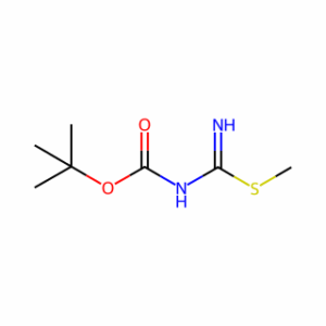 tert-Butyl N-[amino(methylthio)methylene]carbamate