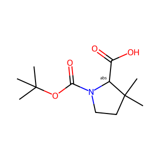 (S)-1-(tert-Butoxycarbonyl)-3,3-dimethylpyrrolidine-2-carboxylic acid