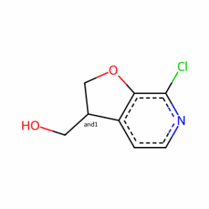 (7-Chloro-2,3-dihydrofuro[2,3-c]pyridin-3-yl)methanol