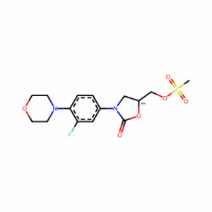 (R)-(3-(3-Fluoro-4-morpholinophenyl)-2-oxooxazolidin-5-yl)methyl methanesulfonate