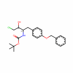 tert-Butyl ((2S,3S)-1-(4-(benzyloxy)phenyl)-4-chloro-3-hydroxybutan-2-yl)carbamate