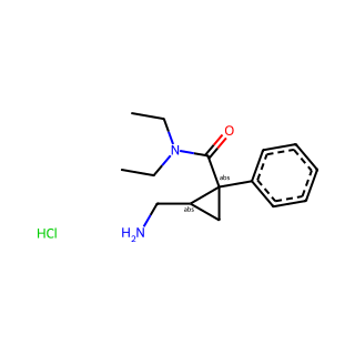 Levomilnacipran hydrochloride