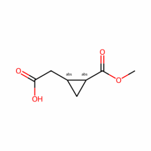 trans-2-(Methoxycarbonyl) cyclopropaneacetic acid