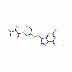 L-Valine, 2-[(2-amino-1,6-dihydro-6-oxo-9H-purin-9-yl)methoxy]-3-hydroxypropyl ester, hydrochloride (1:1)