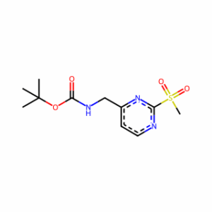 tert-Butyl ((2-(methylsulfonyl)pyrimidin-4-yl)methyl)carbamate