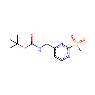 tert-Butyl ((2-(methylsulfonyl)pyrimidin-4-yl)methyl)carbamate