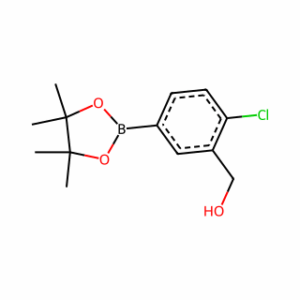 (2-Chloro-5-(4,4,5,5-tetramethyl-1,3,2-dioxaborolan-2-yl)phenyl)methanol