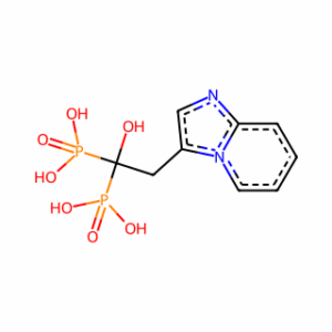 (1-Hydroxy-2-(imidazo[1,2-a]pyridin-3-yl)ethane-1,1-diyl)diphosphonic acid