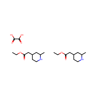 oxalic acid bis(ethyl 2-(2-methylpiperidin-4-yl)acetate)