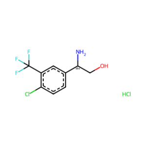 (S)-2-Amino-2-(4-Chloro-3-(Trifluoromethyl)Phenyl)Ethanol Hydrochloride