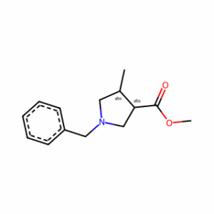 (3S,4S)-Methyl 1-Benzyl-4-Methylpyrrolidine-3-Carboxylate