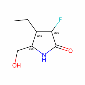 (3S,4S,5S)-4-ethyl-3-fluoro-5-(hydroxymethyl)pyrrolidin-2-one