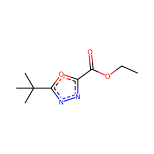 Ethyl 5-(tert-butyl)-1,3,4-oxadiazole-2-carboxylate