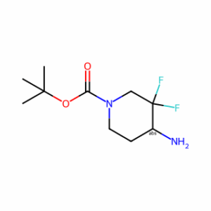 tert-Butyl (4R)-4-amino-3,3-difluoropiperidine-1-carboxylate