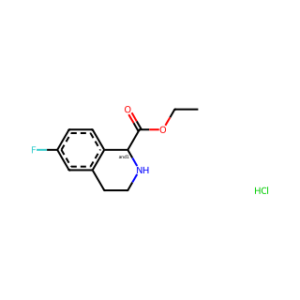 Ethyl 6-Fluoro-1,2,3,4-tetrahydro-isoquinoline-1-carboxylate Hydrochloride